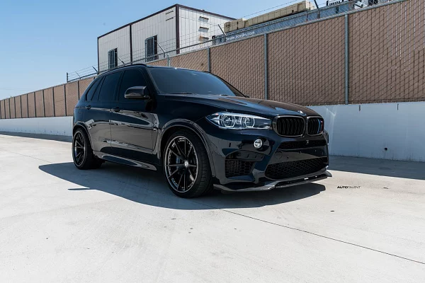 Фото дисков HRE S104 Черный сатин на BMW X5/X5 M (F15/F85)