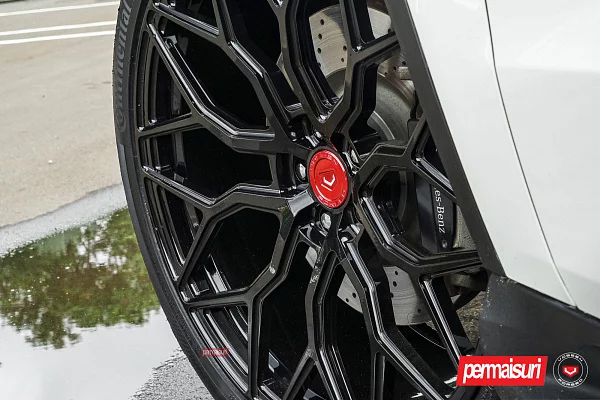 Фото дисков Vossen S17-01 Черный глянец на Mercedes-Benz GLE I