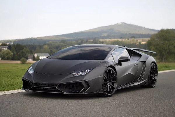 Фото дисков Mansory V.10 Черный сатин на Lamborghini Aventador