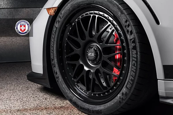 Фото дисков HRE 540C Черный сатин на Porsche 911 VII