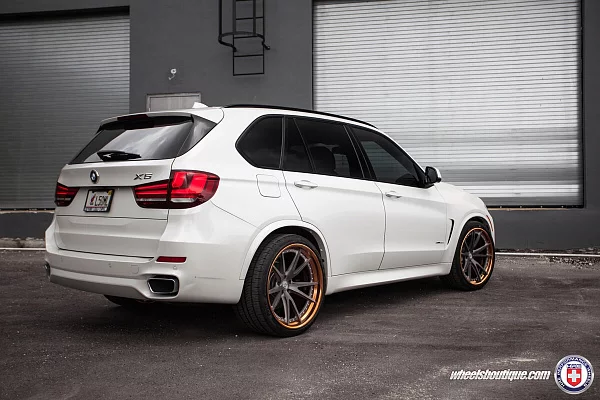 Фото дисков HRE S104 Сатиновый темный лак на BMW X5/X5 M (F15/F85)
