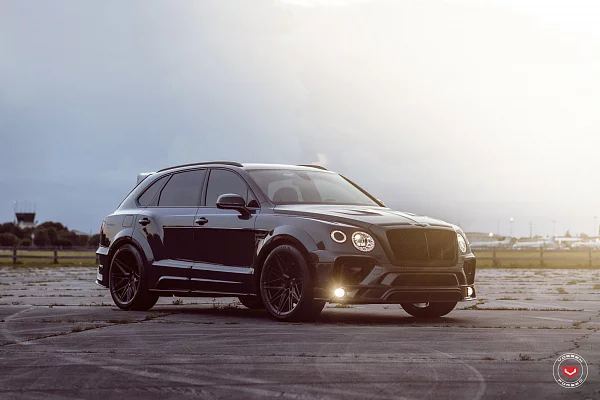 Фото дисков Vossen EVO-5 Черный сатин на Bentley Bentayga