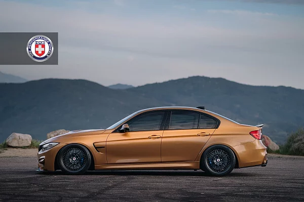 Фото дисков HRE 540 Черный сатин на BMW 4/M4 (F32/F82)