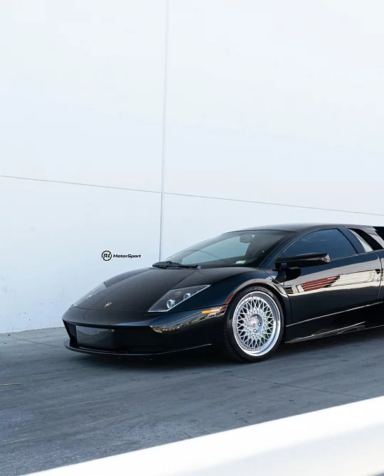 Фото дисков 501 Серебро на Lamborghini Murcielago
