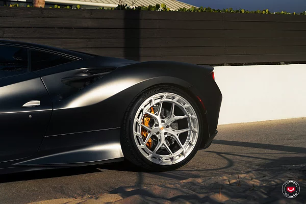 Фото дисков Vossen LC3-01T Глянцевый лак на Ferrari F8