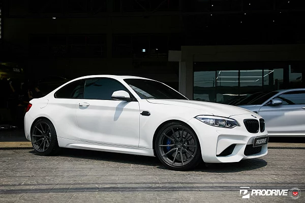 Фото дисков Vossen M-X2 Сатиновый графит на BMW 2/M2 (F22/F87)