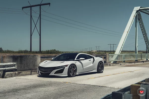 Фото дисков Vossen EVO-1R Глянцевый темный лак на Acura NSX II