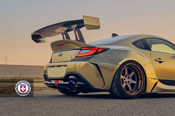 Фото дисков HRE C106 Матовый графит на Subaru BRZ II
