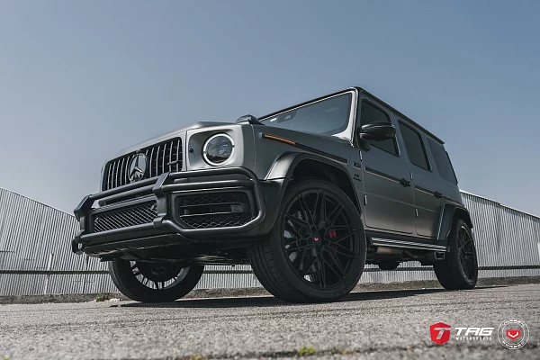 Фото дисков Vossen EVO-5 Черный сатин на Mercedes-Benz G-Class III