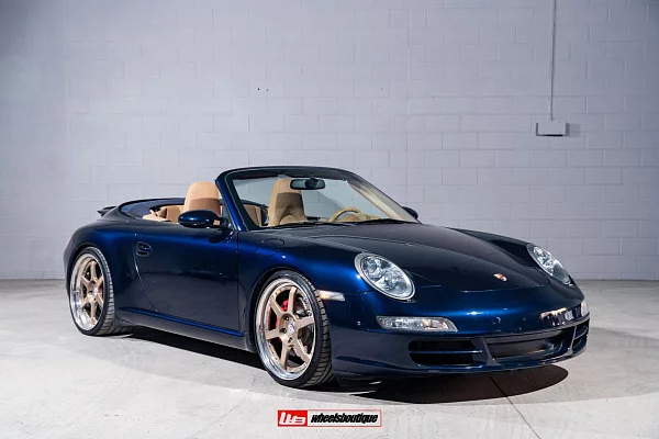Фото дисков HRE C106 Сатиновая шампань на Porsche 911 VI