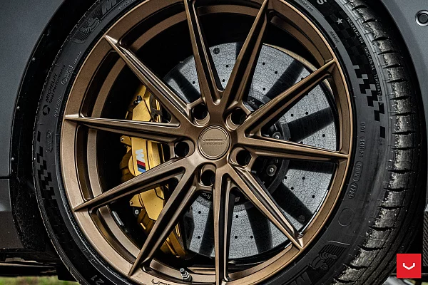 Фото дисков Vossen HFX-2 (5-Lug) Сатиновая темная бронза на BMW 5/M5 (G60/G90)