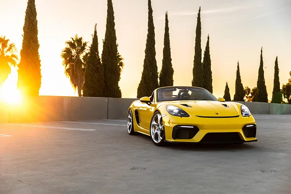 Фото дисков HRE 522M Глянцевый лак на Porsche Boxster IV