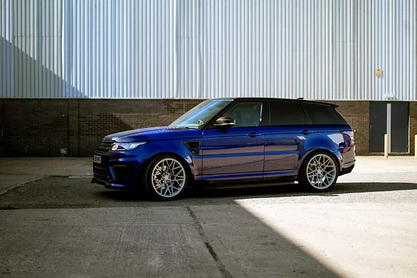 Фото дисков Vossen UV-1 Серебро на Range Rover Sport II