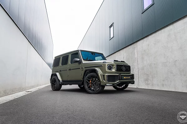 Фото дисков Vossen UV-1 Черный сатин на Mercedes-Benz G-Class III