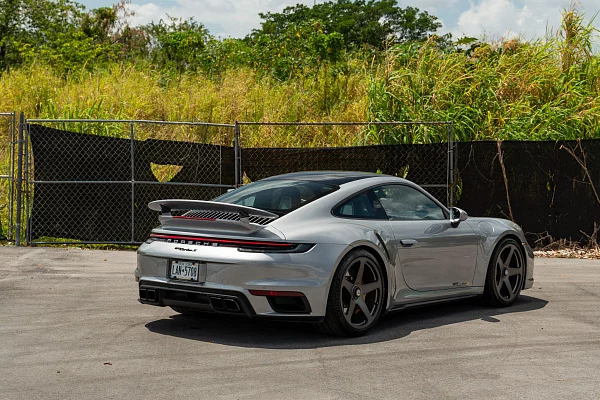 Фото дисков HRE 305M Сатиновый темный лак на Porsche 911 VIII