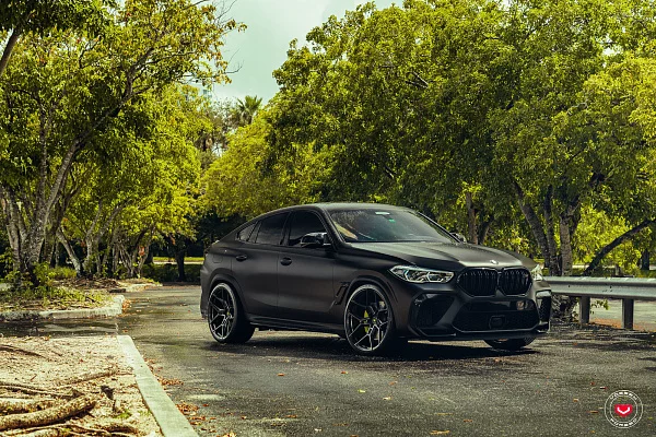 Фото дисков Vossen EVO-4 Черный глянец на BMW X6/X6 M (G06/F96)