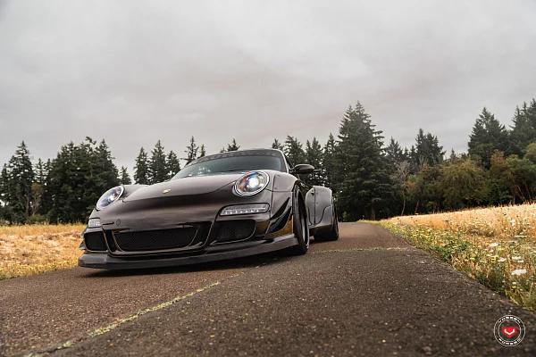 Фото дисков Vossen GEN-02 (3-piece) Черный сатин на Porsche 911 VI