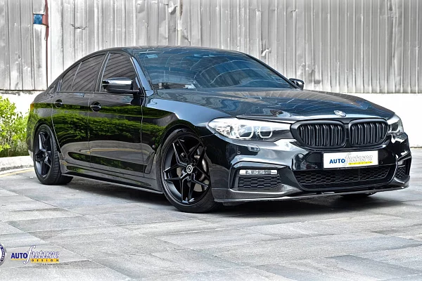 Фото дисков HRE FF11 Черный сатин на BMW 5/M5 (G30/F90)