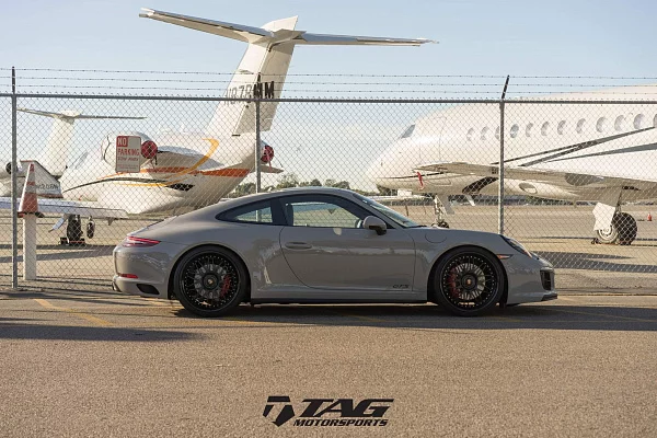 Фото дисков HRE 540C Черный сатин на Porsche 911 VII