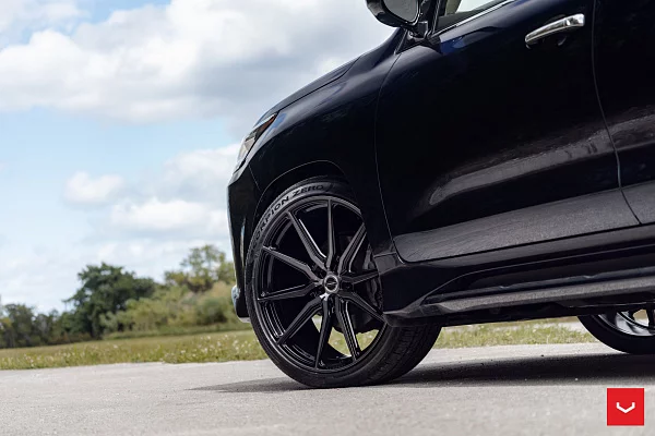 Фото дисков Vossen HF-3 Глянцевый темный лак на Lexus LX III