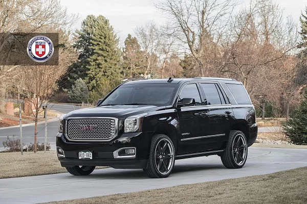 Фото дисков HRE S267H Черный сатин на GMC Yukon IV