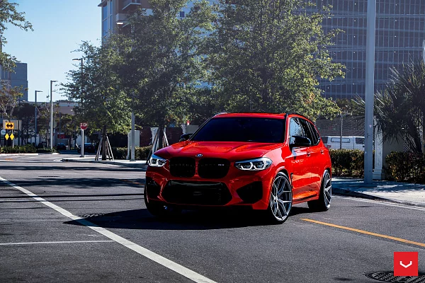 Фото дисков Vossen HF-5 Серебро на BMW X3/X3 M (G01/F97)