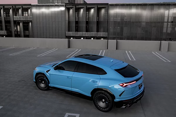 Фото дисков HRE 935M Черный сатин на Lamborghini Urus