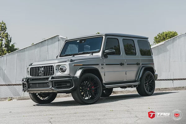 Фото дисков Vossen EVO-5 Черный сатин на Mercedes-Benz G-Class III