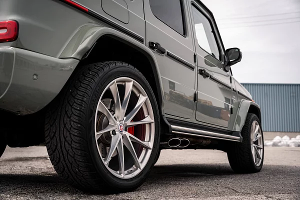 Фото дисков HRE P204 Сатиновый лак на Mercedes-Benz G-Class III
