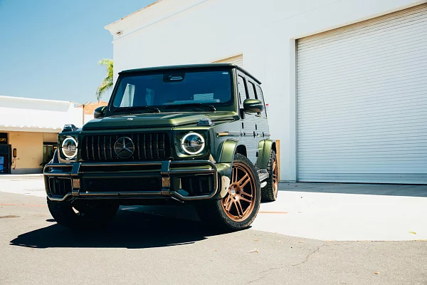 Фото дисков HRE 312 GTS Сатиновая бронза на Mercedes-Benz G-Class III