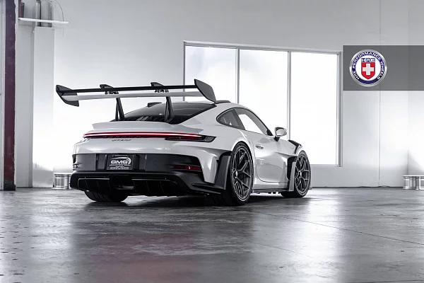 Фото дисков HRE R101 Lightweight Сатиновый темный лак на Porsche 911 VIII