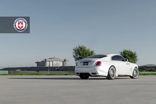 Фото дисков HRE S209H Полированный лак на Rolls-Royce Wraith