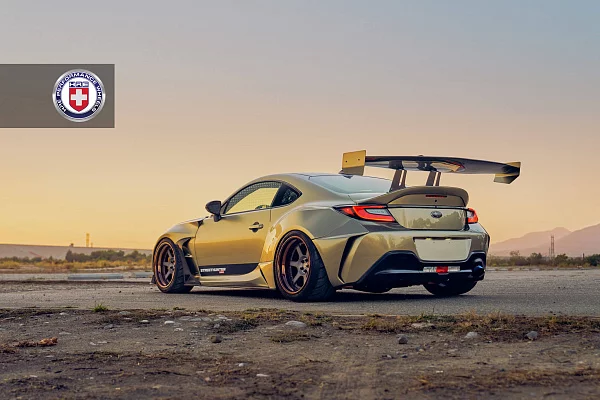 Фото дисков HRE C106 Матовый графит на Subaru BRZ II