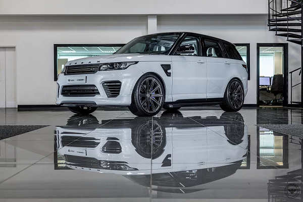 Фото дисков Vossen UV-2 Матовый графит на Range Rover Sport II