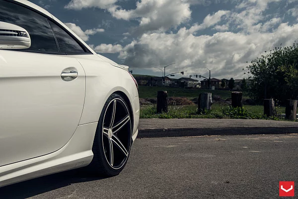 Фото дисков Vossen CV5 Алмазная проточка на Mercedes-Benz SL (R231)