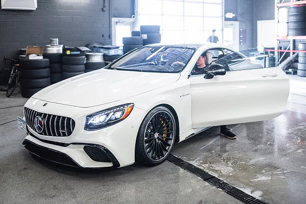 Фото дисков HRE S209 Черный сатин на Mercedes-Benz S-Class (W222, C217)