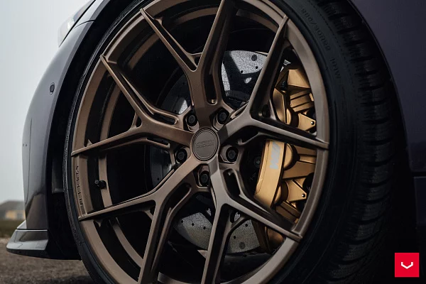 Фото дисков Vossen HF-9 Сатиновая темная бронза на BMW 5/M5 (G60/G90)