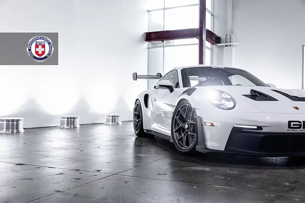 Фото дисков HRE R101 Lightweight Сатиновый темный лак на Porsche 911 VIII