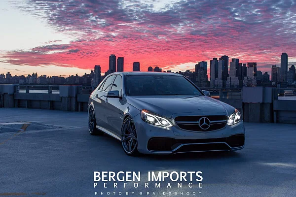 Фото дисков HRE S104 Глянцевый тонированный лак на Mercedes-Benz E-Class (W212, S212, C207)