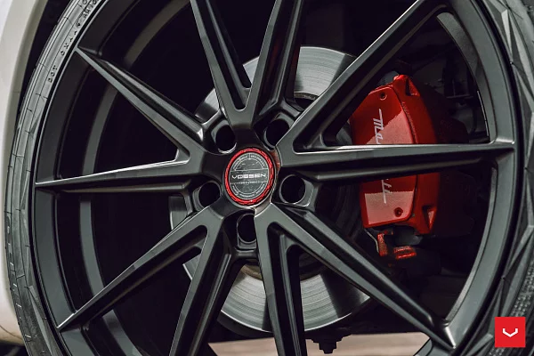 Фото дисков Vossen HFX-2 (5-Lug) Черный сатин на Maserati Levante