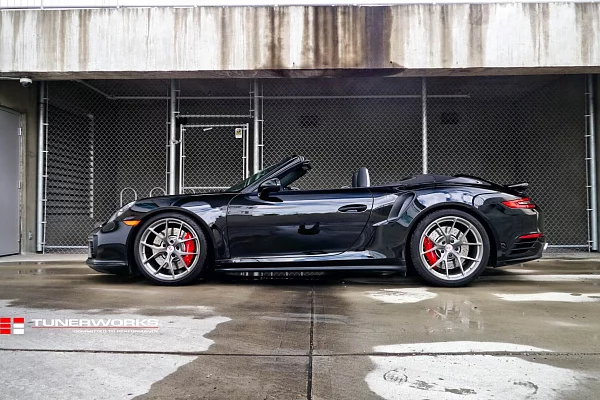 Фото дисков HRE P101 Глянцевый тонированный лак на Porsche 911 VII