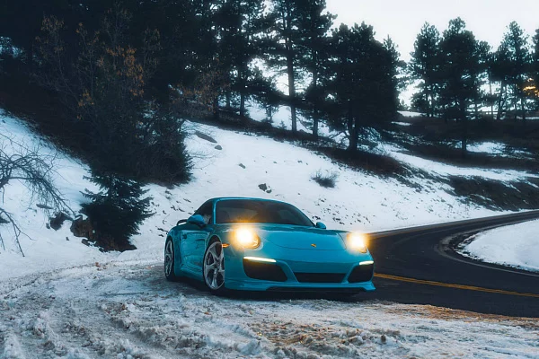 Фото дисков HRE 522M Глянцевый лак на Porsche 911 VII