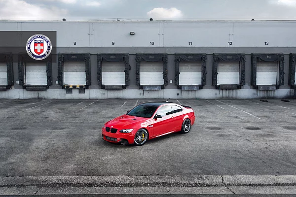 Фото дисков HRE P107 Сатиновый графит на BMW 3/M3 (F3x/F80)