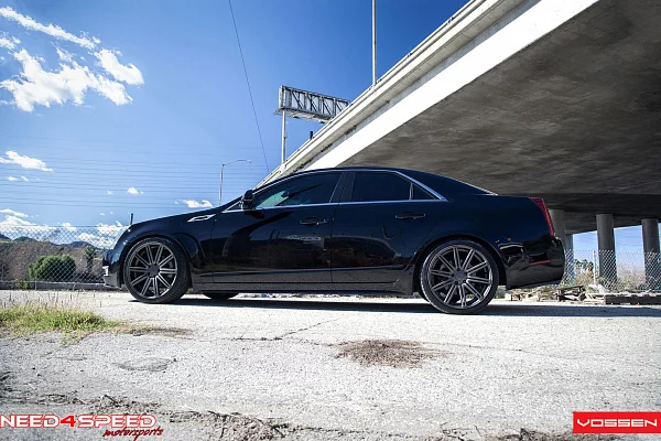 Фото дисков Vossen CV4 Сатиновый графит на Cadillac CTS II