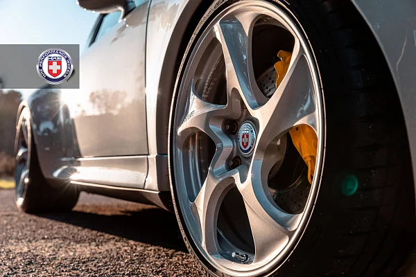 Фото дисков HRE 522M Серебро на Porsche 911 IV