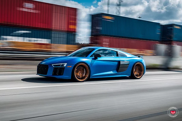 Фото дисков Vossen S21-01 Глянцевая медь на Audi R8 (4S)