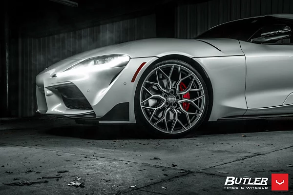 Фото дисков Vossen HF-2 Глянцевый тонированный лак на Toyota Supra A90