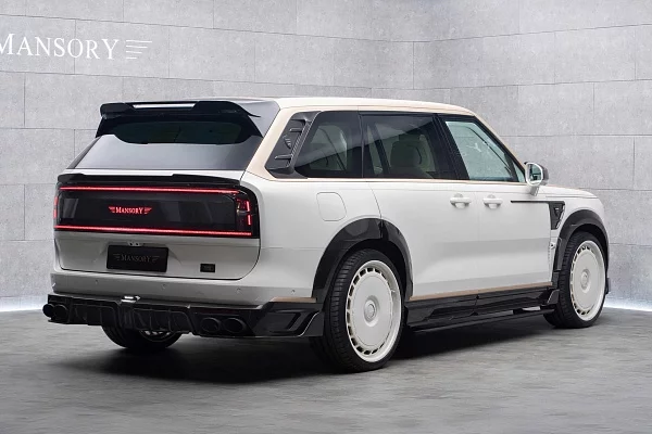 Фото дисков Mansory FT.19 Белый глянец на Zeekr 9X