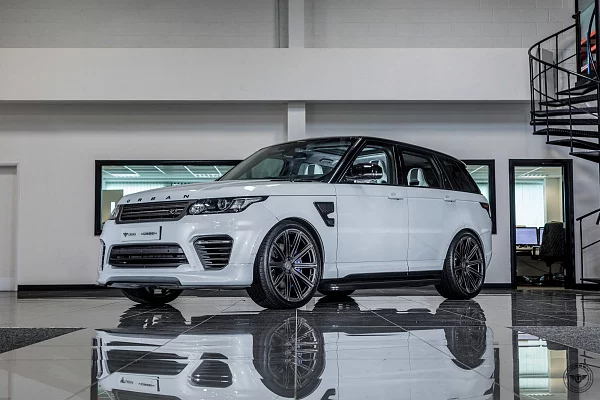 Фото дисков Vossen UV-2 Матовый графит на Range Rover Sport II