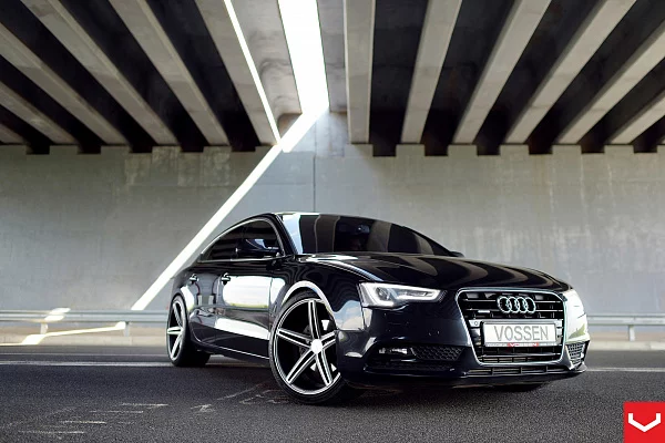 Фото дисков Vossen CV5 Алмазная проточка на Audi A/S/RS 5 (8T)